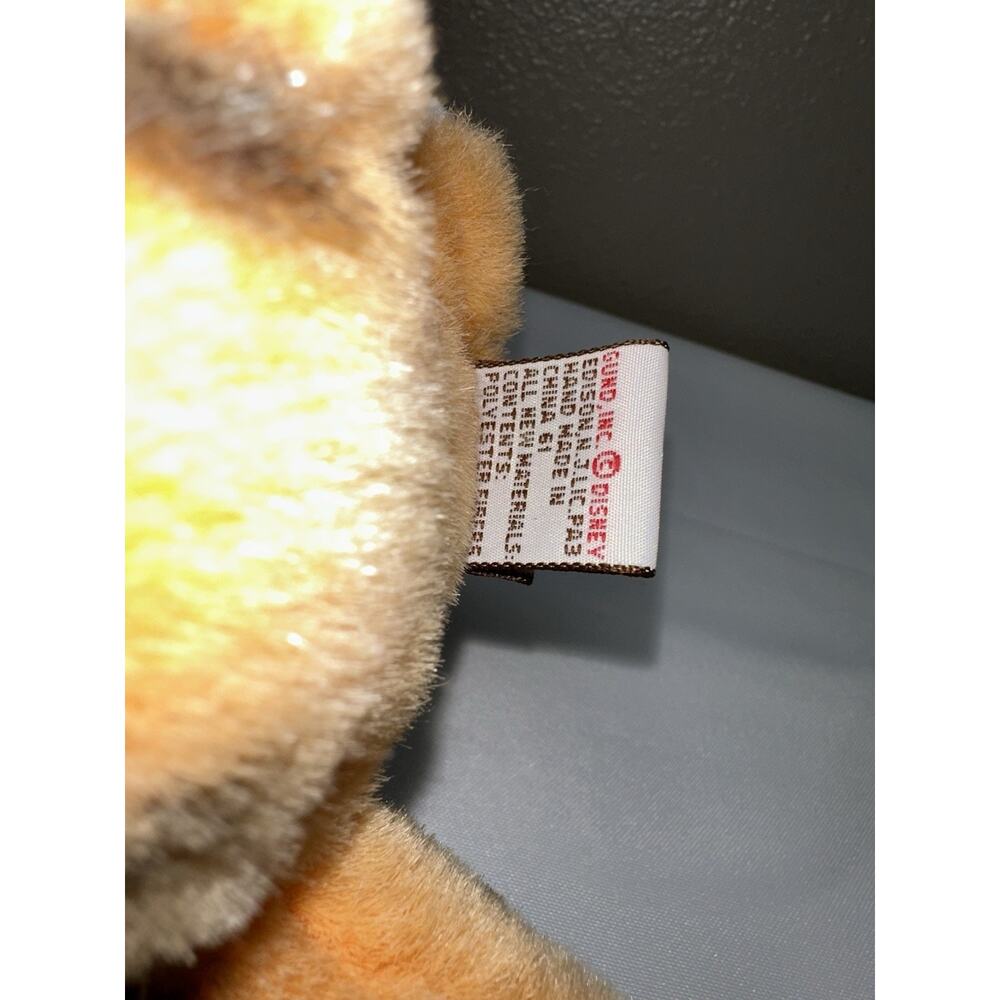 Disney Winnie the Pooh Tigger Classic Pooh Plush Gund Stuffed Animal Scarf Bell - Picture 8 of 11